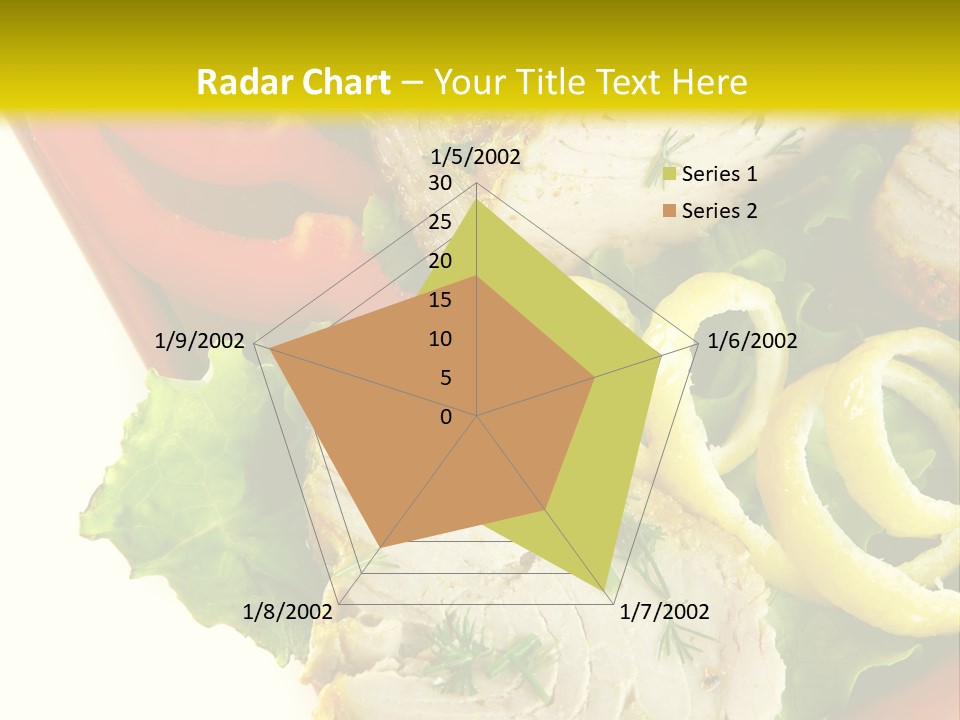 Natural Meal Pepper PowerPoint Template