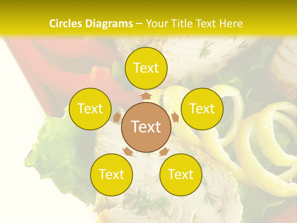 Natural Meal Pepper PowerPoint Template