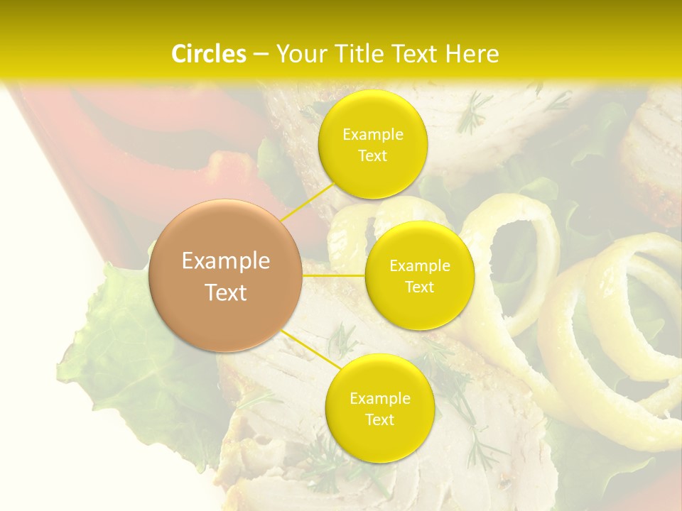 Natural Meal Pepper PowerPoint Template