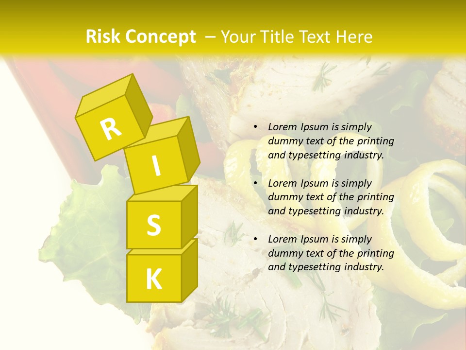 Natural Meal Pepper PowerPoint Template