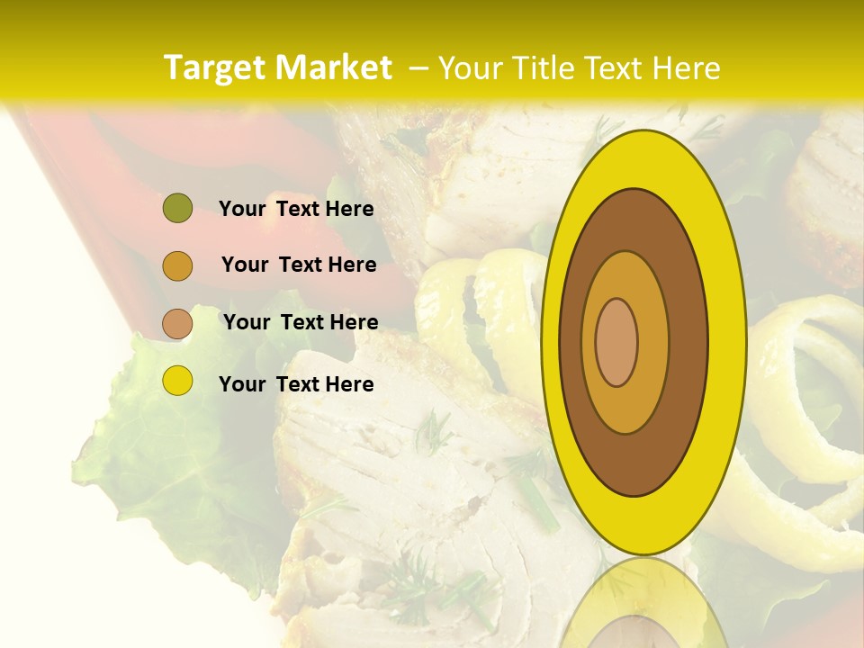 Natural Meal Pepper PowerPoint Template
