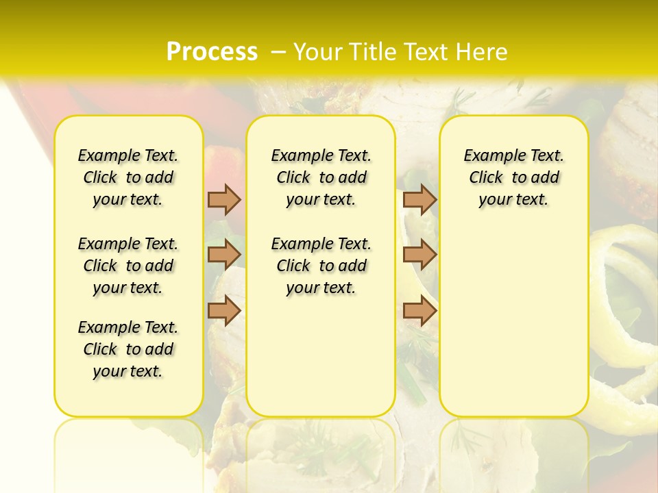 Natural Meal Pepper PowerPoint Template