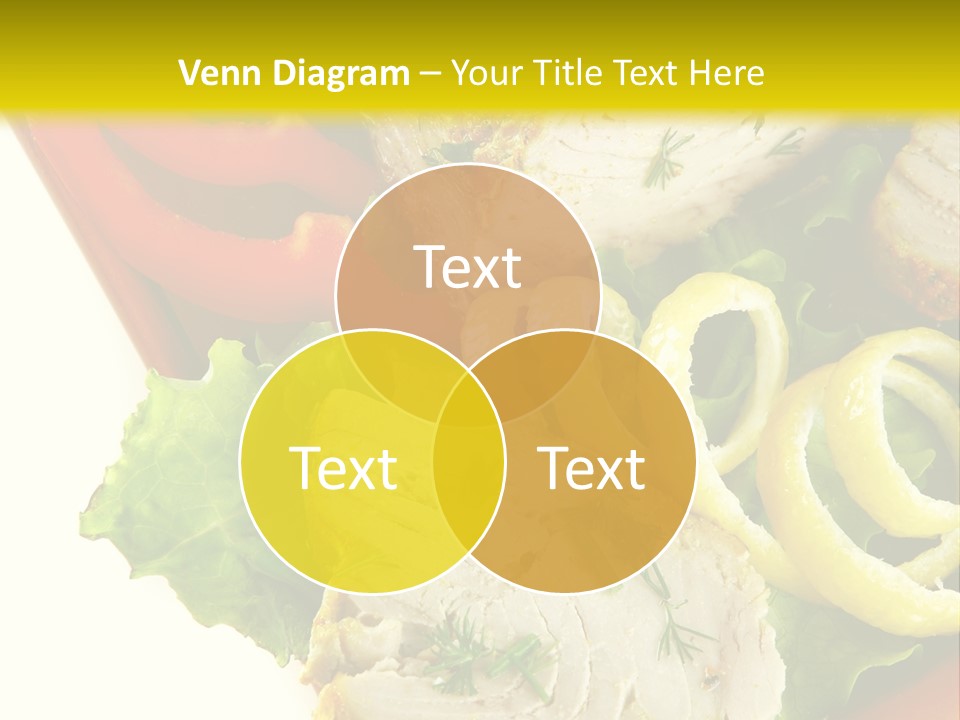 Natural Meal Pepper PowerPoint Template