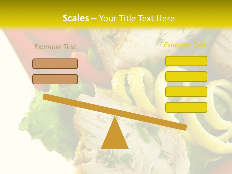 Natural Meal Pepper PowerPoint Template