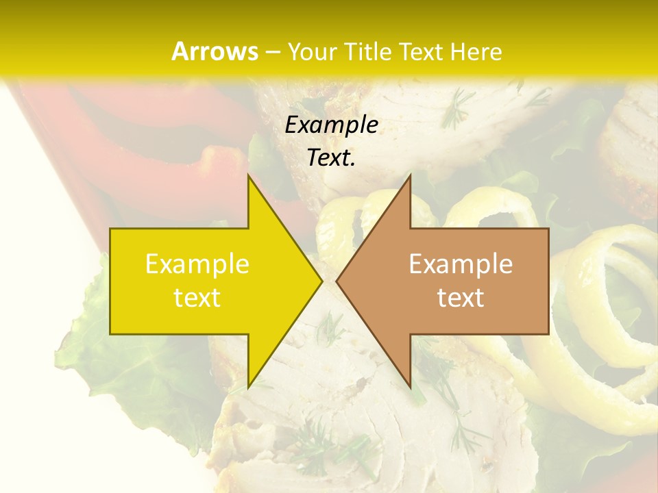 Natural Meal Pepper PowerPoint Template