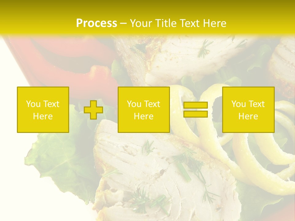 Natural Meal Pepper PowerPoint Template
