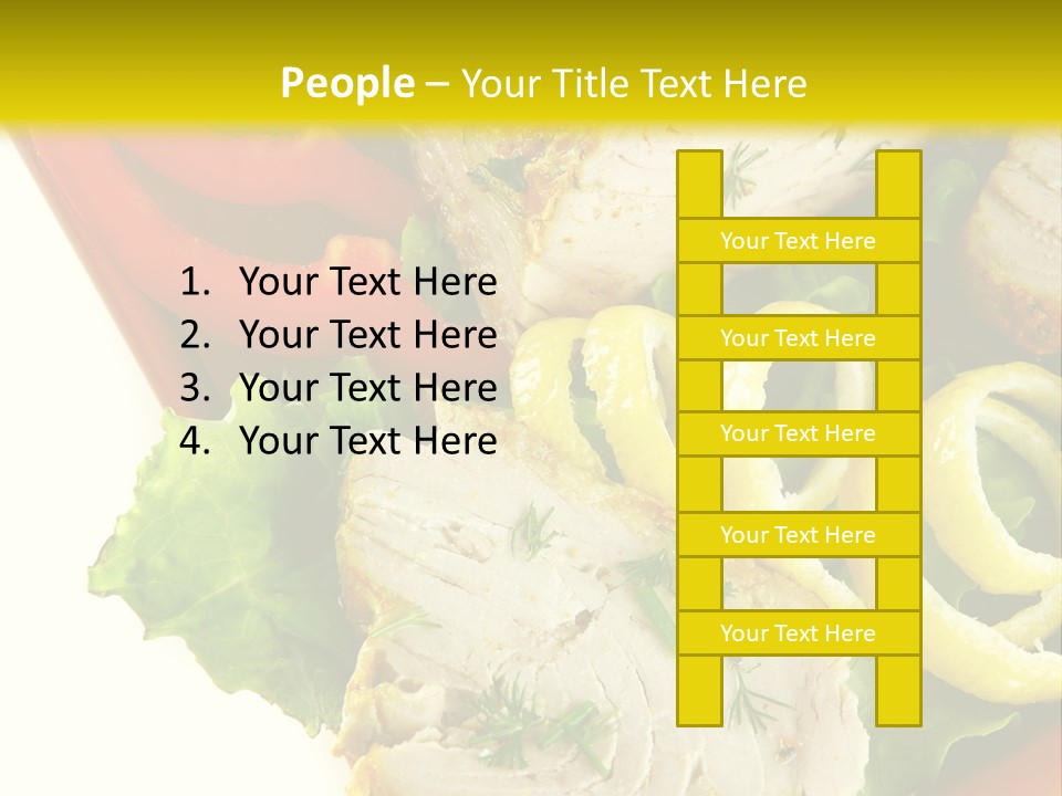 Natural Meal Pepper PowerPoint Template