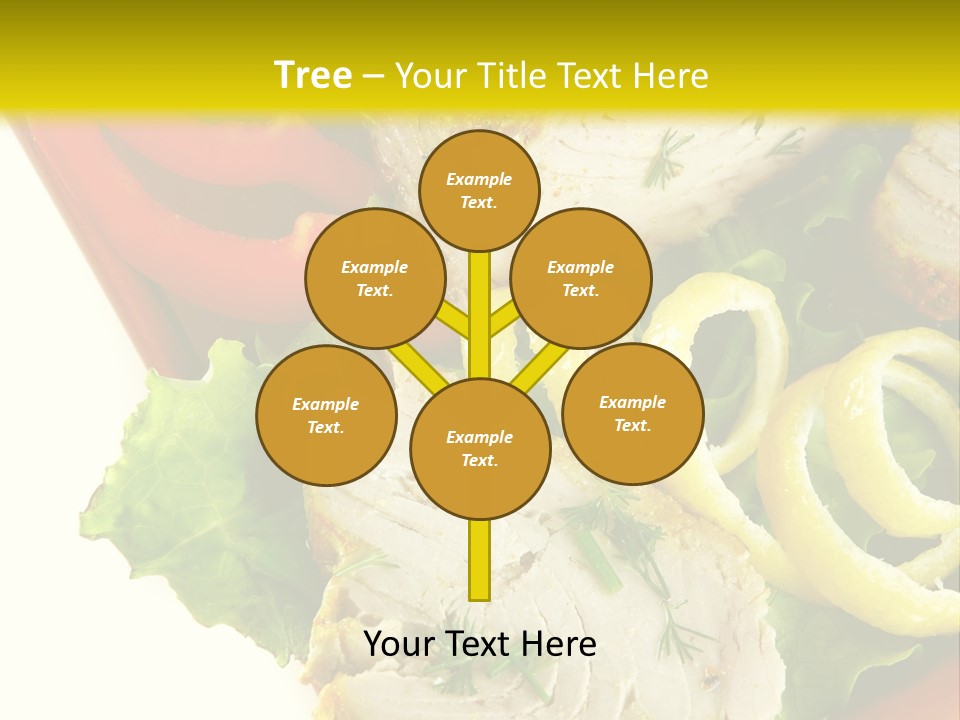 Natural Meal Pepper PowerPoint Template