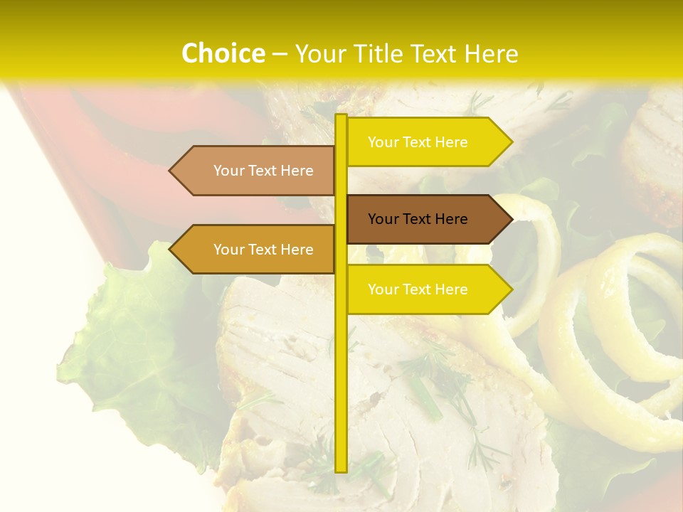 Natural Meal Pepper PowerPoint Template