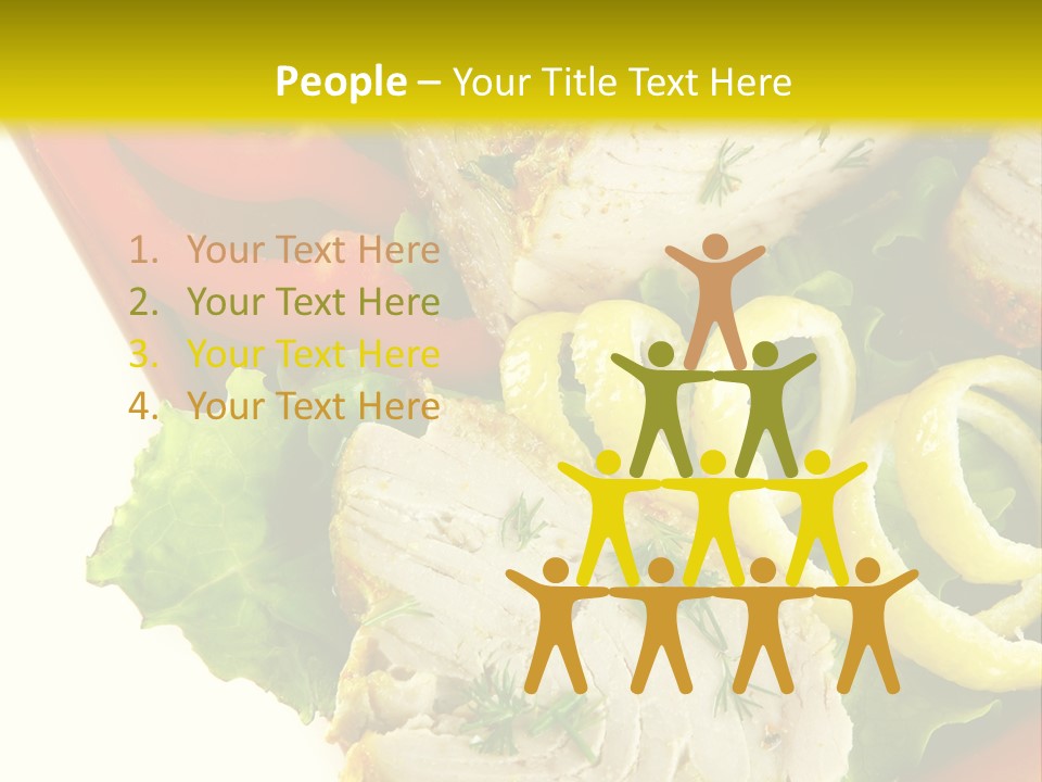 Natural Meal Pepper PowerPoint Template