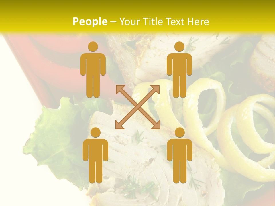 Natural Meal Pepper PowerPoint Template