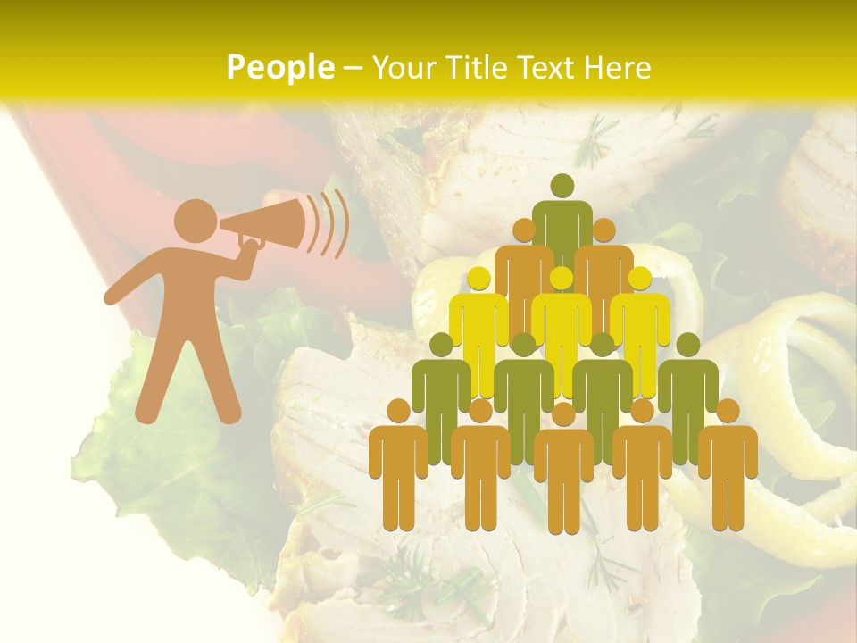 Natural Meal Pepper PowerPoint Template