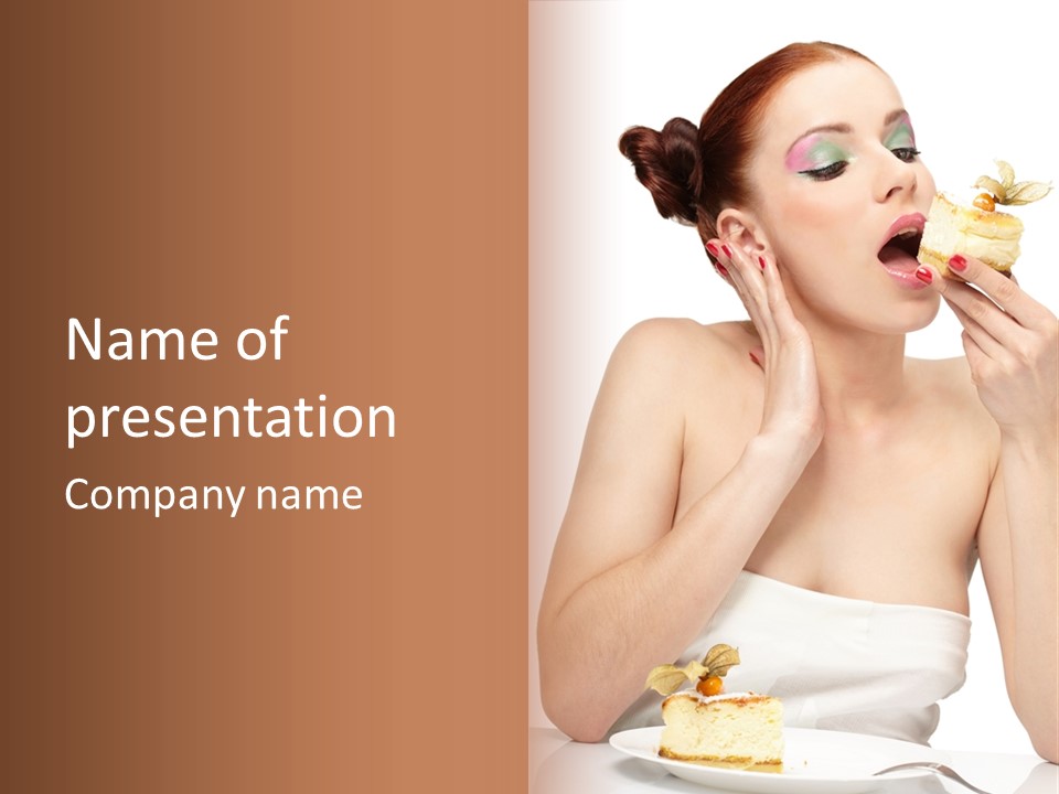 Pastry Taste Fun PowerPoint Template