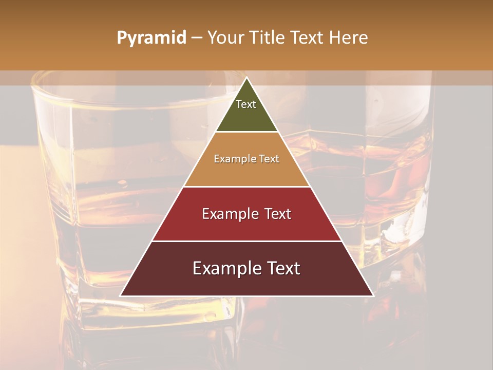 Beverage Brandy Reflex PowerPoint Template