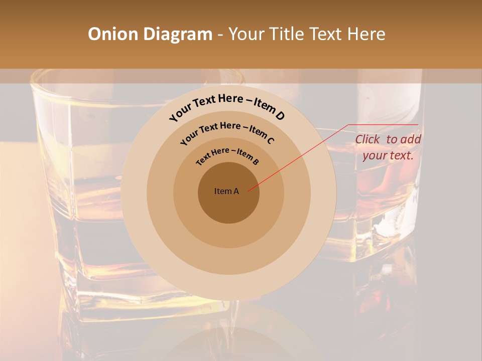 Beverage Brandy Reflex PowerPoint Template