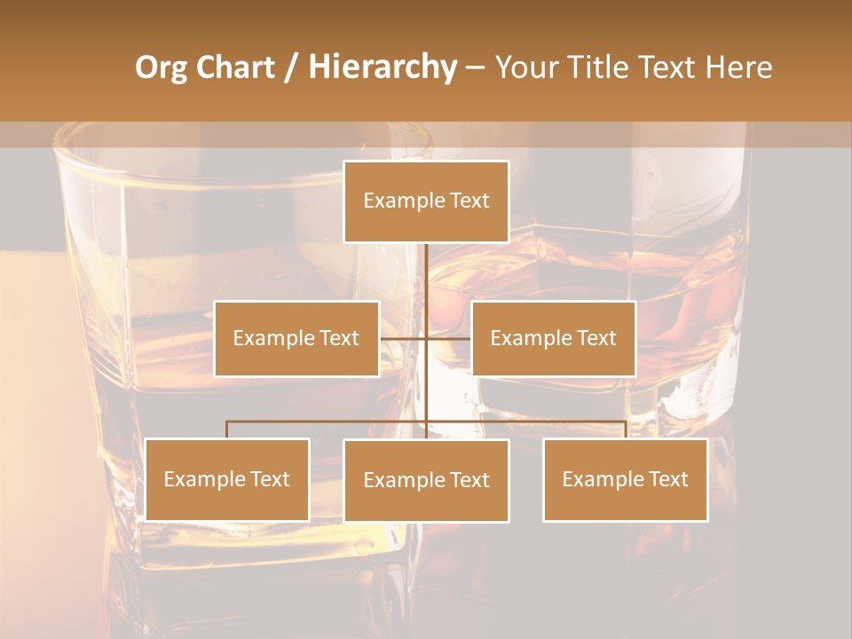 Beverage Brandy Reflex PowerPoint Template