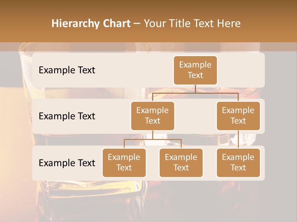 Beverage Brandy Reflex PowerPoint Template