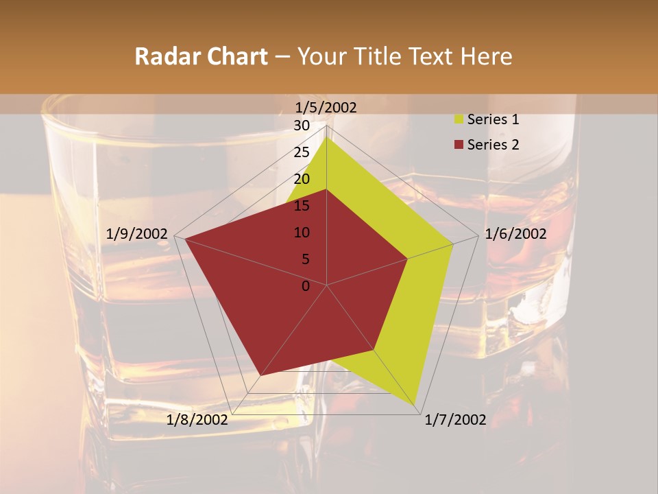 Beverage Brandy Reflex PowerPoint Template