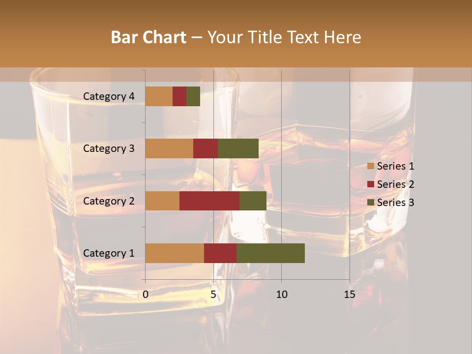 Beverage Brandy Reflex PowerPoint Template