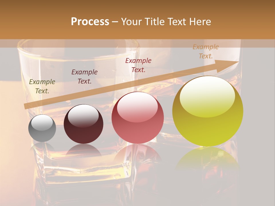 Beverage Brandy Reflex PowerPoint Template