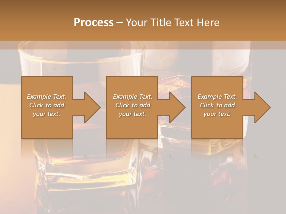 Beverage Brandy Reflex PowerPoint Template