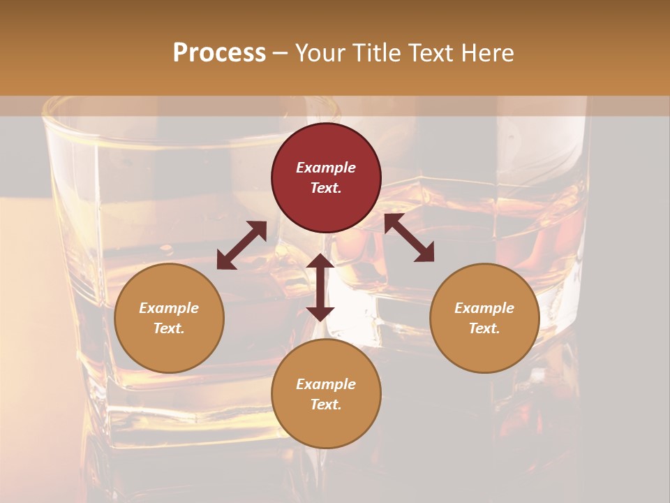 Beverage Brandy Reflex PowerPoint Template