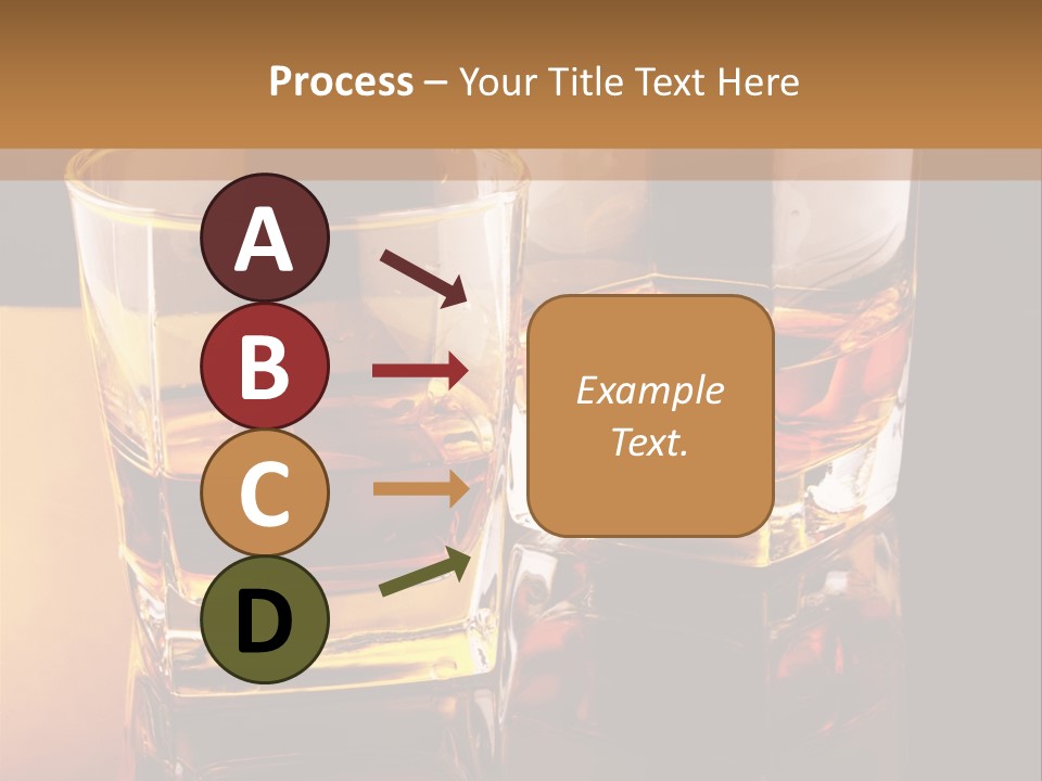 Beverage Brandy Reflex PowerPoint Template