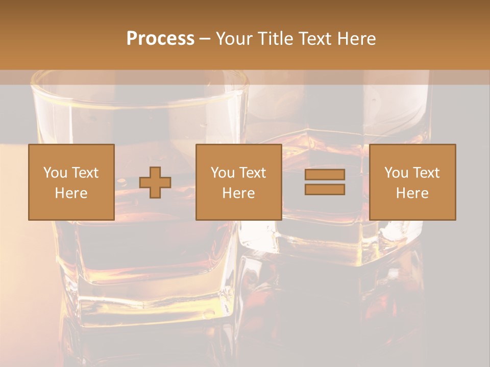 Beverage Brandy Reflex PowerPoint Template