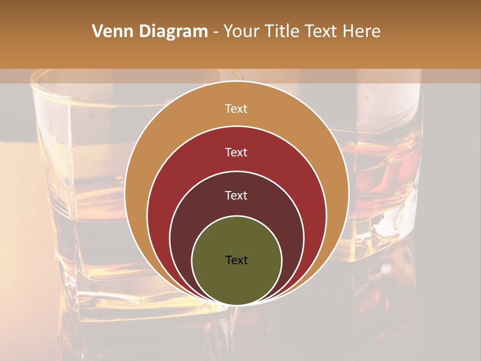 Beverage Brandy Reflex PowerPoint Template