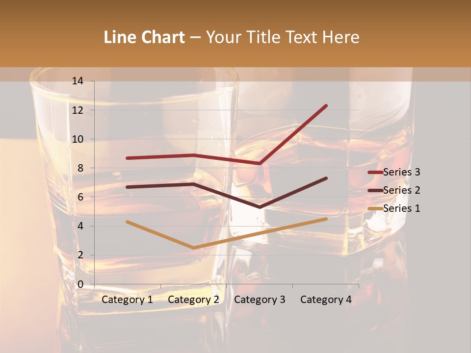 Beverage Brandy Reflex PowerPoint Template