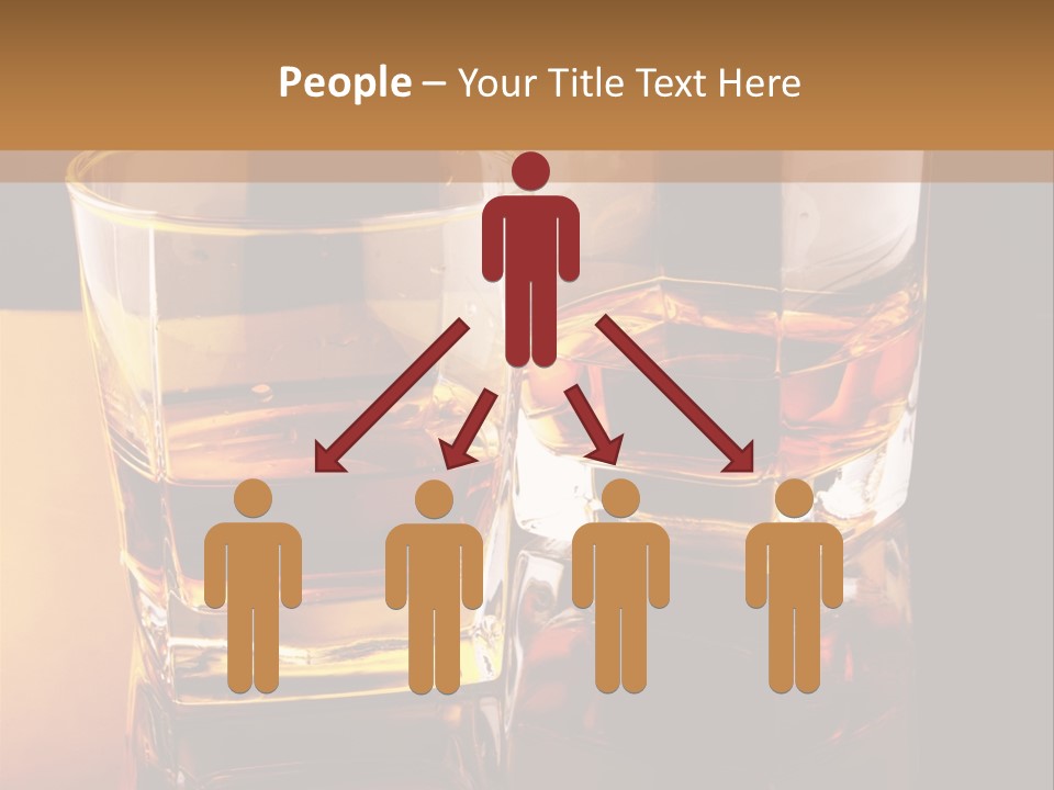 Beverage Brandy Reflex PowerPoint Template