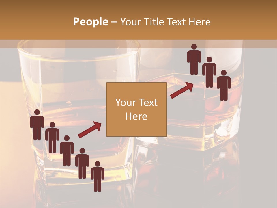 Beverage Brandy Reflex PowerPoint Template