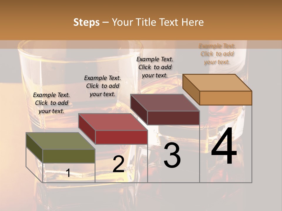 Beverage Brandy Reflex PowerPoint Template