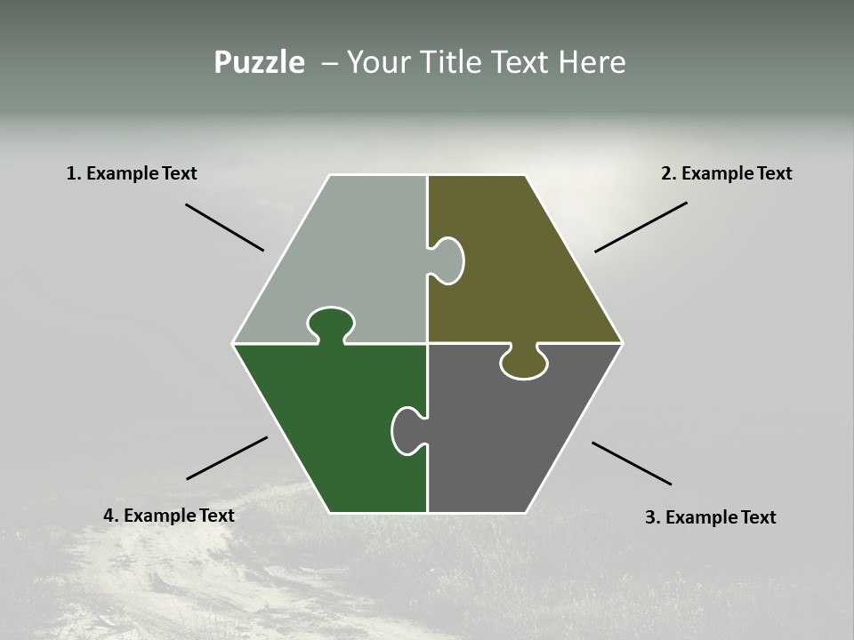 Lives It Breathes We Come In Numbers PowerPoint Template