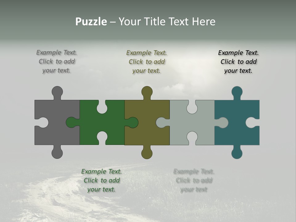 Lives It Breathes We Come In Numbers PowerPoint Template