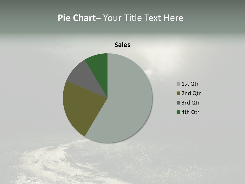 Lives It Breathes We Come In Numbers PowerPoint Template
