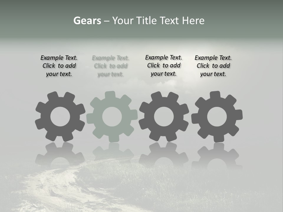 Lives It Breathes We Come In Numbers PowerPoint Template