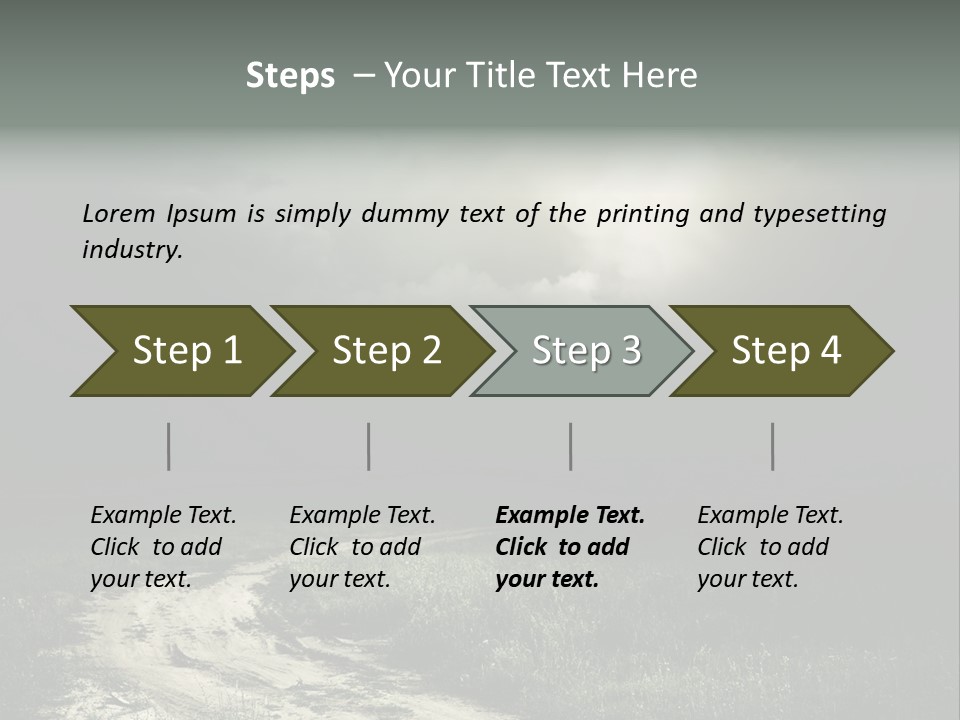 Lives It Breathes We Come In Numbers PowerPoint Template