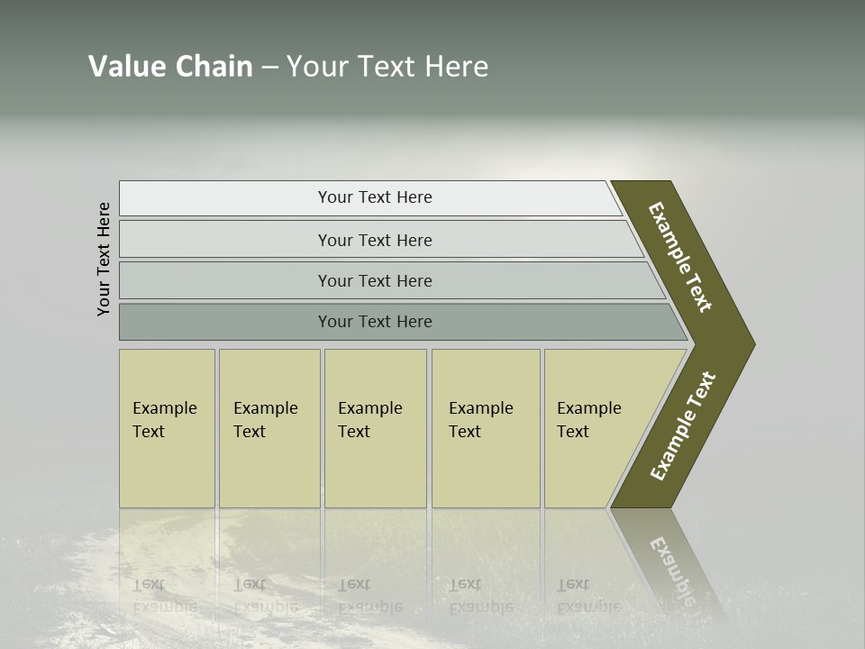 Lives It Breathes We Come In Numbers PowerPoint Template