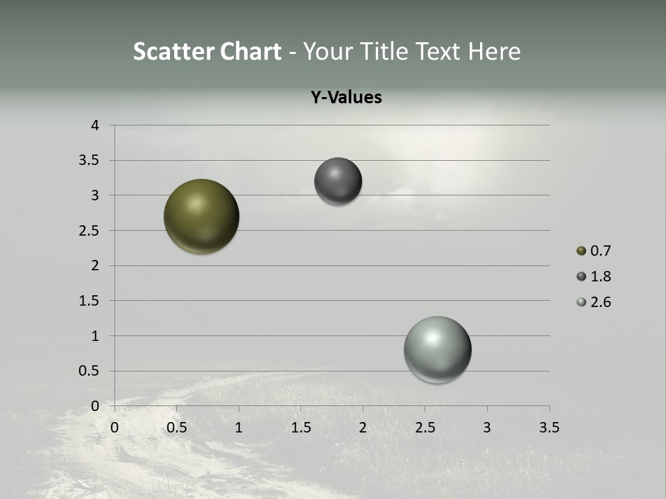 Lives It Breathes We Come In Numbers PowerPoint Template