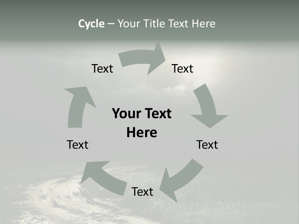 Lives It Breathes We Come In Numbers PowerPoint Template