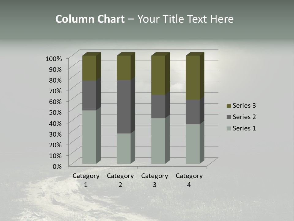 Lives It Breathes We Come In Numbers PowerPoint Template