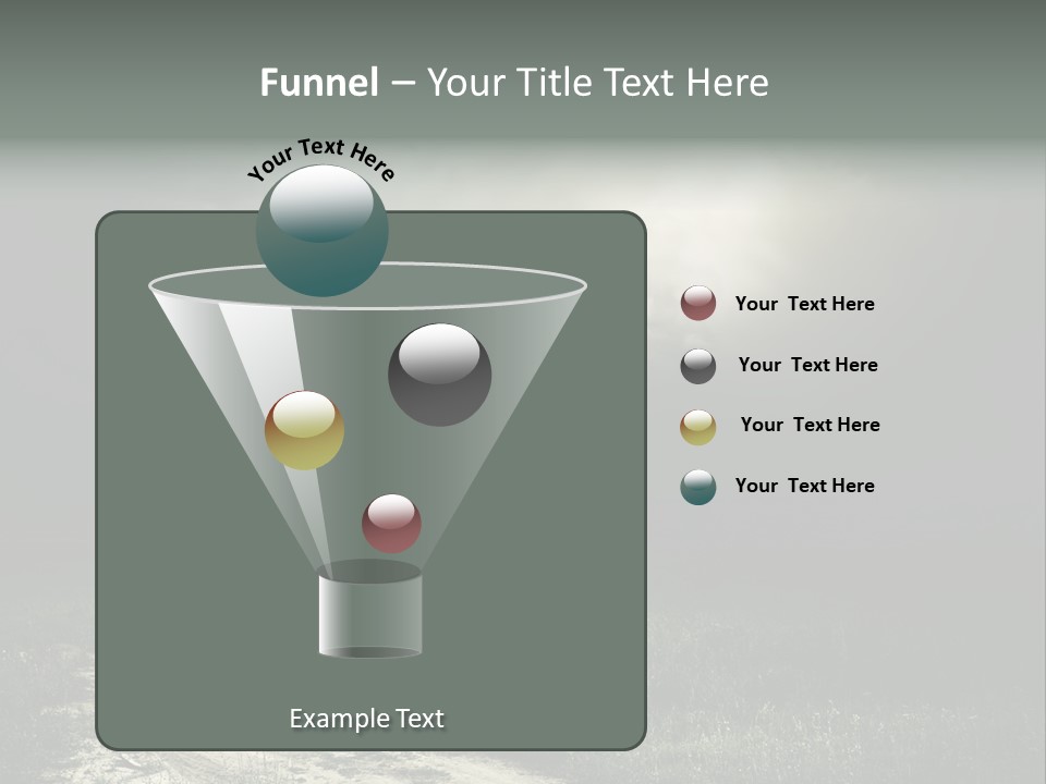 Lives It Breathes We Come In Numbers PowerPoint Template