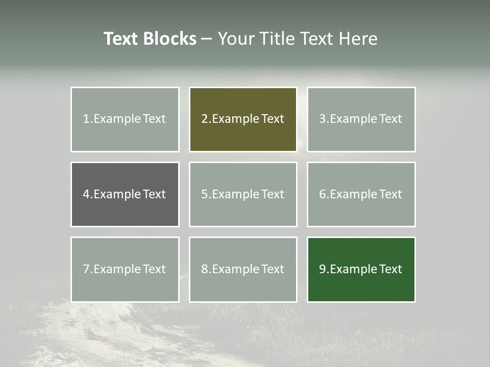 Lives It Breathes We Come In Numbers PowerPoint Template