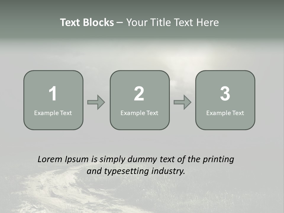 Lives It Breathes We Come In Numbers PowerPoint Template