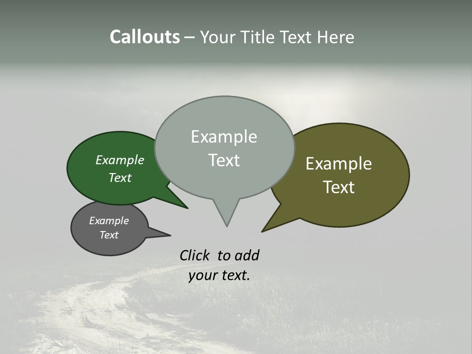 Lives It Breathes We Come In Numbers PowerPoint Template