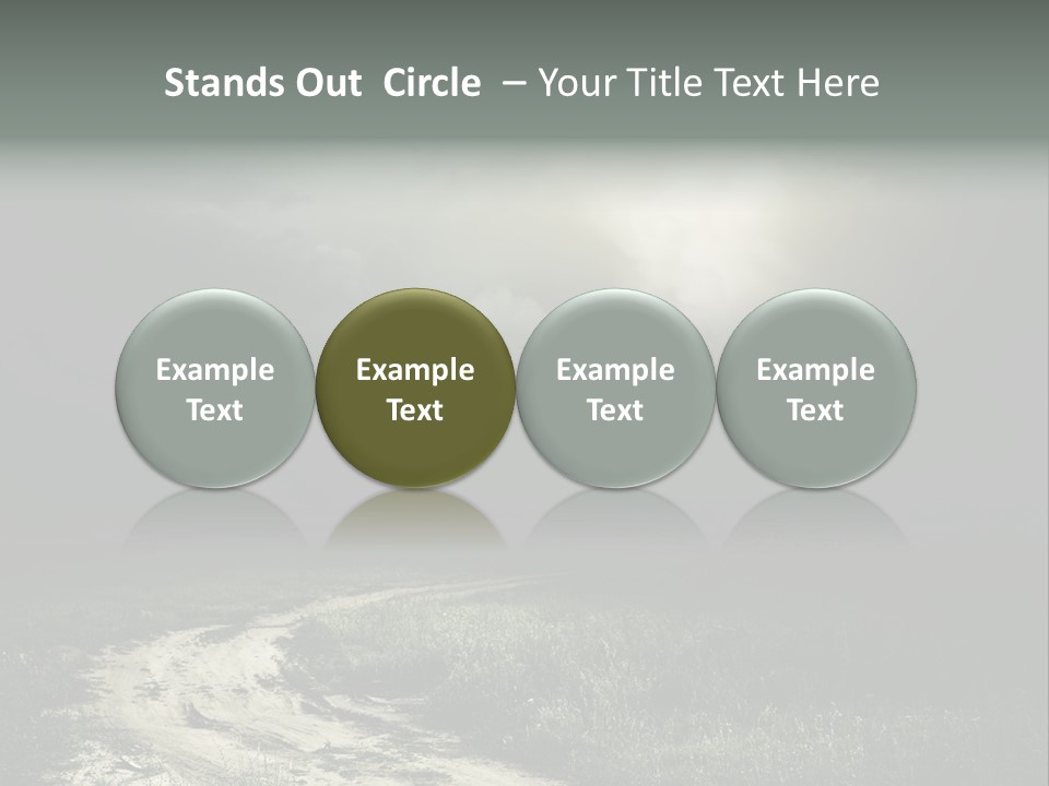 Lives It Breathes We Come In Numbers PowerPoint Template