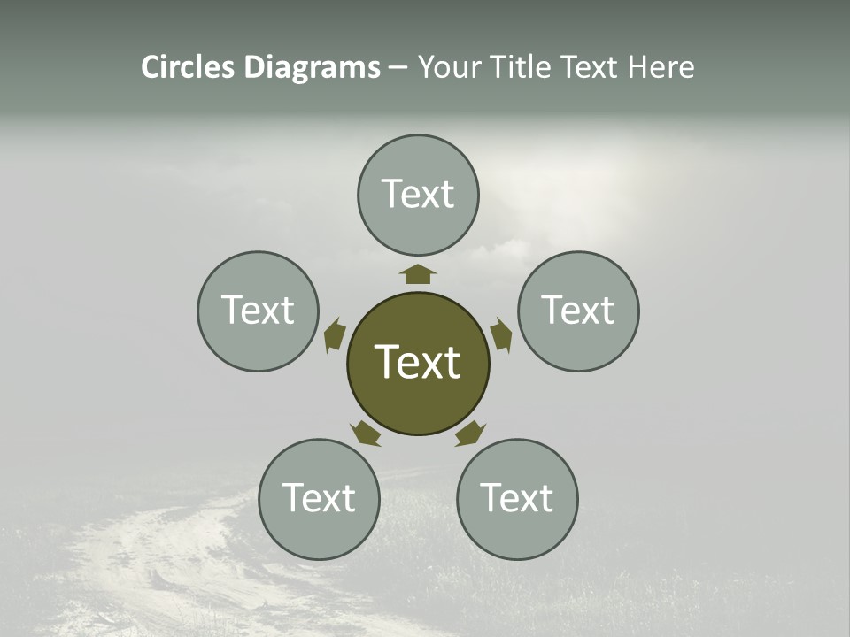 Lives It Breathes We Come In Numbers PowerPoint Template