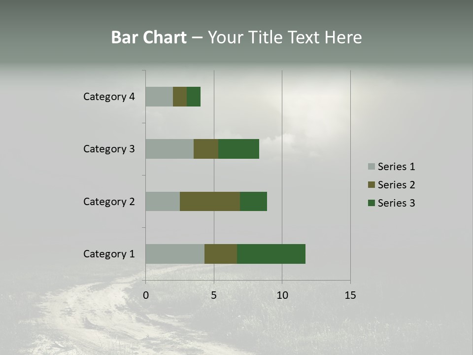 Lives It Breathes We Come In Numbers PowerPoint Template