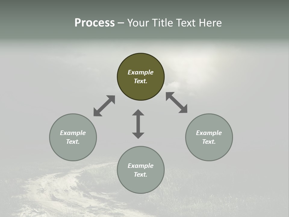 Lives It Breathes We Come In Numbers PowerPoint Template